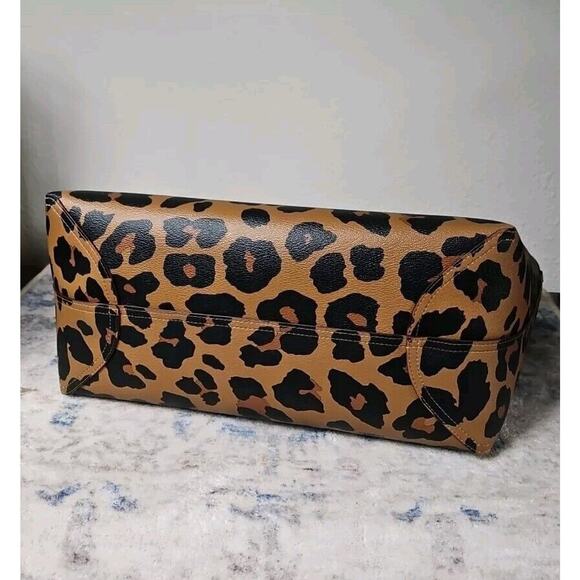 Coach Signature City Tote Animal Jungle Leopard Print Brown Interior MSRP $428 - Picture 8 of 11